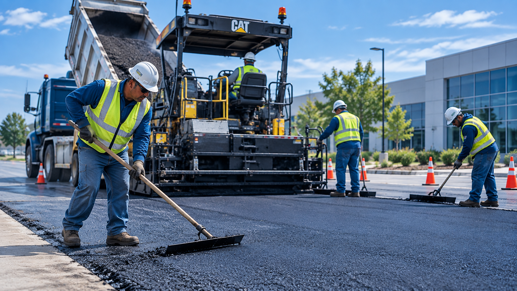 Road-Crew-Paving-Fresh-Asphalt